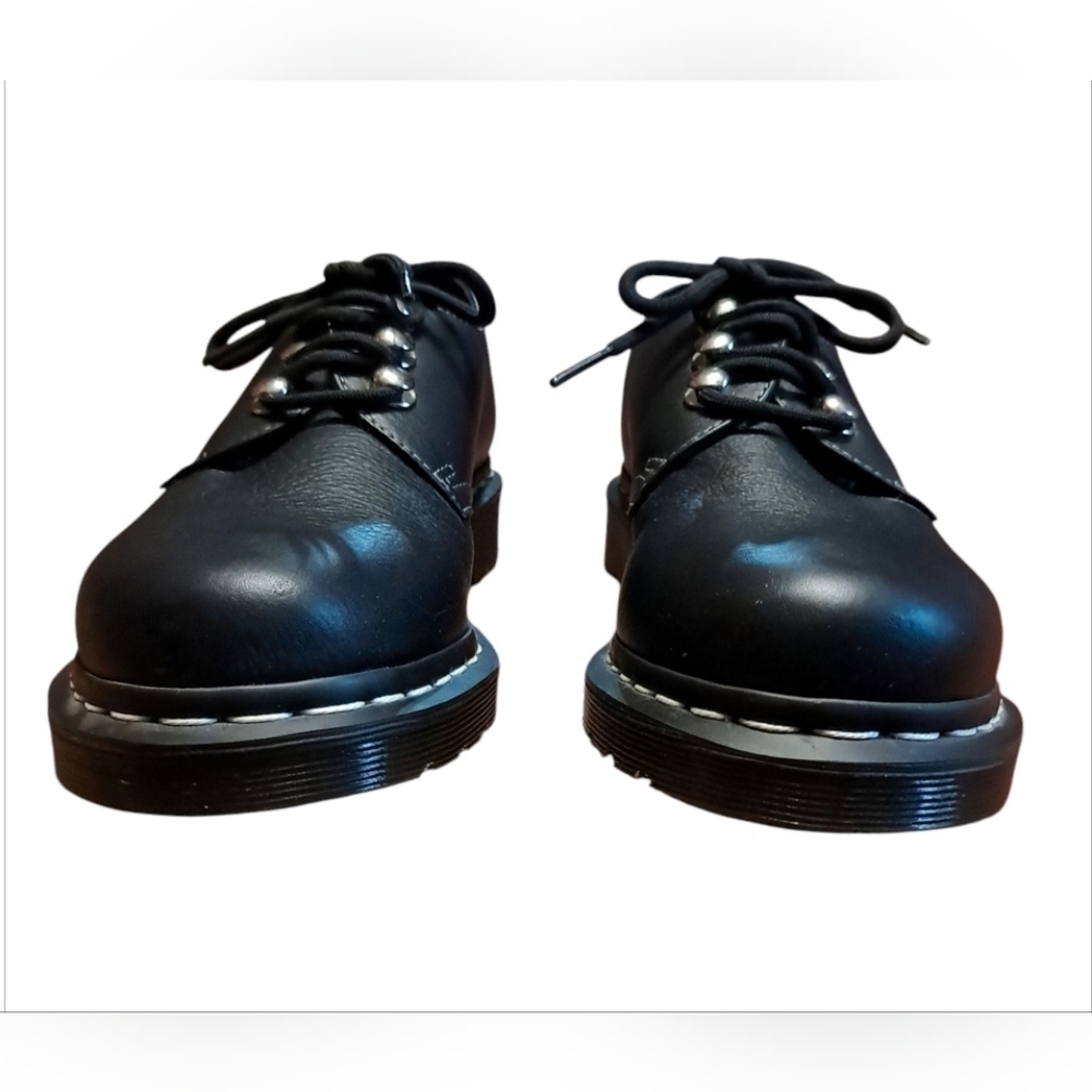 Dr. Martens 1461 Hardware Virginia Leather Shoes Womens 9 (Like New) - Picture 2 of 16